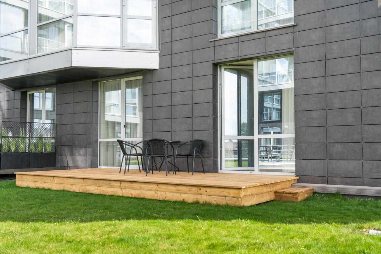 Simsim Apartamentai Šventoji Exteriör bild