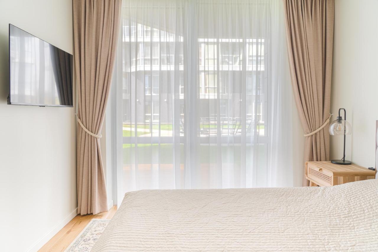 Simsim Apartamentai Šventoji Exteriör bild