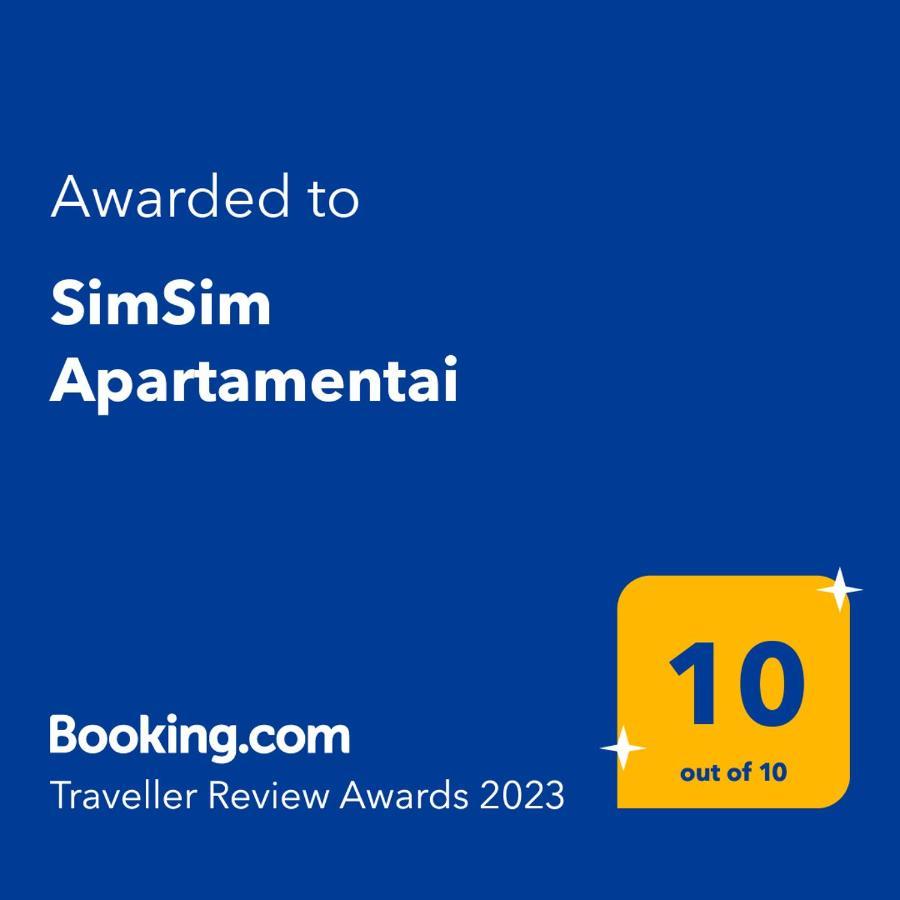 Simsim Apartamentai Šventoji Exteriör bild